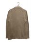 ETONNE (エトネ) ウール ハーフミラノリブニット ダブルブレストジャケット ベージュ サイズ:XL：6800円