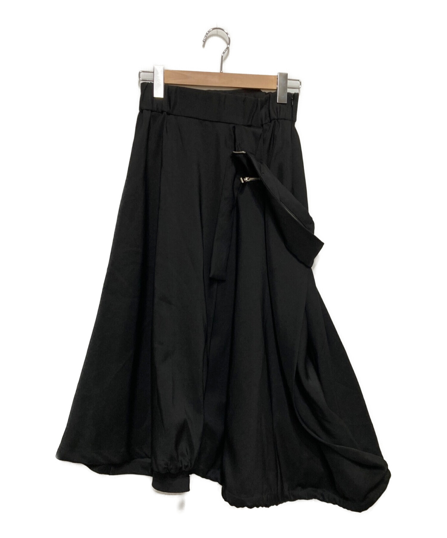UN3D. (アンスリード) ポケットバルーンスカート ブラック サイズ:S