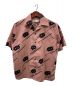 ERNEST W. BAKER（アーネストダブルベイカー）の古着「Bowling Shirt」｜ピンク