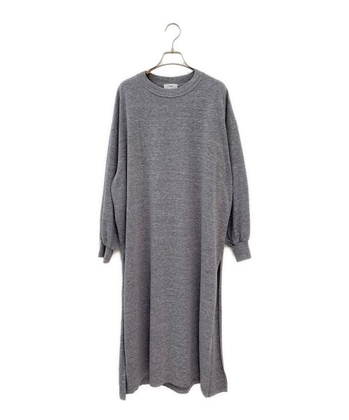 HYKE（ハイク）HYKE (ハイク) LONG SLEEVE DRESS グレー サイズ:2の古着・服飾アイテム