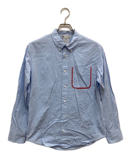 VISVIM（ビズビム）VISVIM (ビズビム) Auth Chest pocket shirt ブルー サイズ:1の古着・服飾アイテム