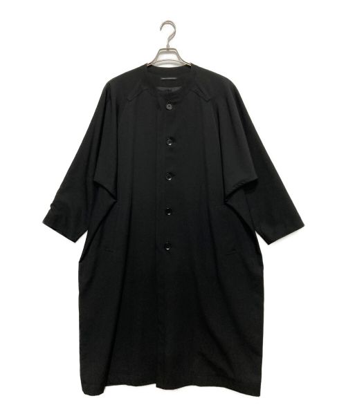 yohji yamamoto+noir（ヨウジヤマモトプリュスノアール）yohji yamamoto+noir (ヨウジヤマモトプリュスノアール) ドルマンコート ブラック サイズ:XSの古着・服飾アイテム