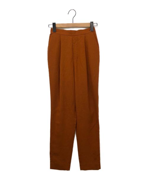 ENFOLD（エンフォルド）ENFOLD (エンフォルド) リネンライクゴムジョッパーズパンツ ブラウン サイズ:36の古着・服飾アイテム