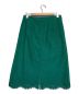 23区 (ニジュウサンク) フラワーコードレースIラインスカート グリーン サイズ:40：4800円