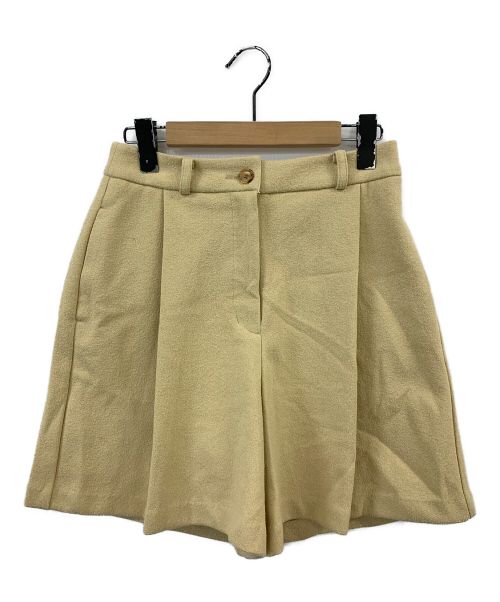 SEA（シー）SEA (シー) ループヤーンキュロットスカート イエロー サイズ:1の古着・服飾アイテム
