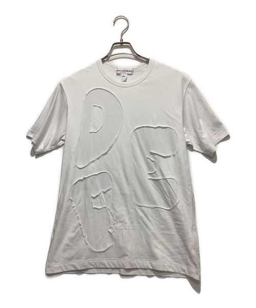 COMME des GARCONS SHIRT（コムデギャルソンシャツ）COMME des GARCONS SHIRT (コムデギャルソンシャツ) Tシャツ ホワイト サイズ:Lの古着・服飾アイテム