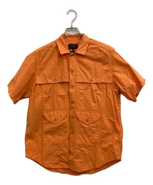 BEAMS PLUS（ビームスプラス）BEAMS PLUS (ビームスプラス) アドベンチャーシャツⅡ コットンリップストップ オレンジ サイズ:Sの古着・服飾アイテム