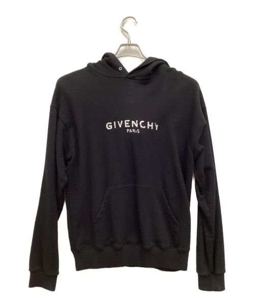 GIVENCHY（ジバンシィ）GIVENCHY (ジバンシィ) プルオーバーパーカー ブラック サイズ:Sの古着・服飾アイテム