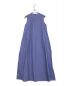 LE CIEL BLEU (ルシェルブルー) ノースリーブコクーンドレス ブルー サイズ:SIZE 36：5800円