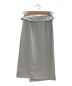 RIM.ARK (リムアーク) ラップアシンメトリースカート グレー サイズ:36：2480円