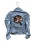 UNDERCOVER (アンダーカバー) カットワークスタッズウエスタンジャケット ブルー サイズ:2：16000円
