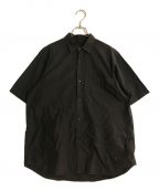 COMOLIコモリ）の古着「半袖シャツ」｜ブラック