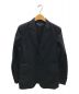 COMME des GARCONS HOMME（コムデギャルソン オム）の古着「ウールトロピカルパッカリングジャケット」｜ブラック