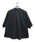 HAVERSACK (ハバーサック) コットンタイプライターワイドスリーブシャツ ブラック サイズ:1：4800円