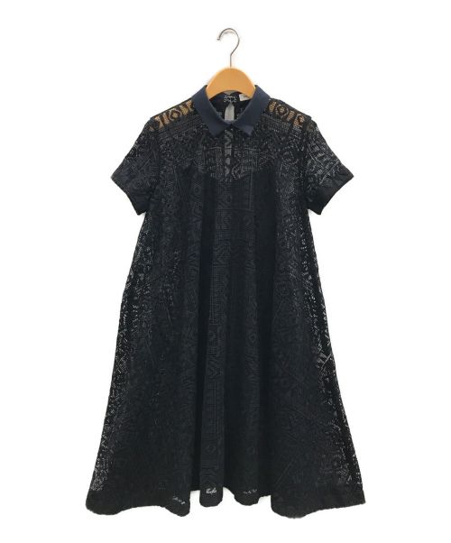 中古 古着通販 Rekisami レキサミ レースワンピース ネイビー サイズ 1 ブランド 古着通販 トレファク公式 Trefac Fashion