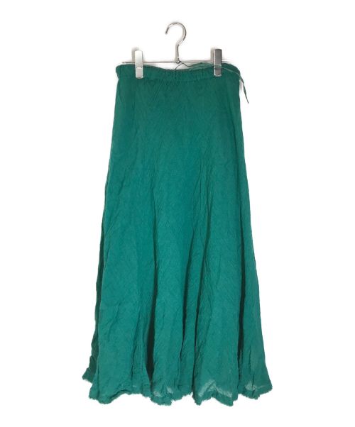 Plage（プラージュ）Plage (プラージュ) Linen Gauzeスカート グリーン サイズ:36の古着・服飾アイテム