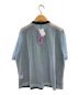 SueUNDERCOVER (スーアンダーカバー) クルーネックTシャツ カーキ×ライトブルー サイズ:1：4800円