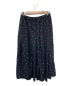 BLACK COMME des GARCONS (ブラックコムデギャルソン) 刺繍スカート ブラック サイズ:M：10800円