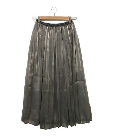 シャイニーオリガミスカート　ブラック　38サイズ