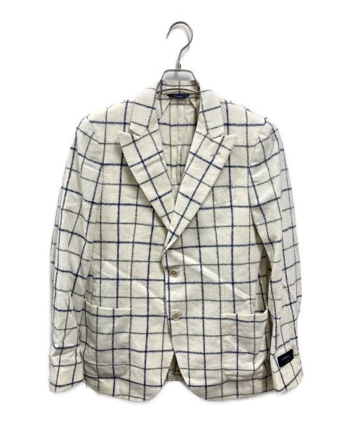 TOMBOLINI（トンボリーニ）TOMBOLINI (トンボリーニ) テーラードジャケット ホワイト サイズ:48の古着・服飾アイテム