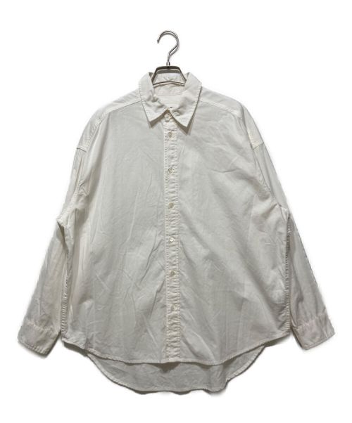 FRAMeWORK（フレームワーク）FRAMeWORK (フレームワーク) コットンレギュラーカラーシャツ4 ホワイト サイズ:-の古着・服飾アイテム