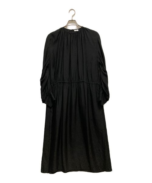LOEFF（ロエフ）LOEFF (ロエフ) シルクカフタンワンピース ブラック サイズ:１の古着・服飾アイテム