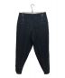 Yohji Yamamoto pour homme (ヨウジヤマモト プールオム) ウールギャバレザー装飾パンツ ブラック サイズ:2：31800円