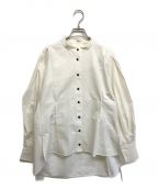 RIKOリコ）の古着「Lantern sleeve jacket shirt/ランタンスリーブジャケットシャツ」｜ホワイト