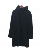 D.HYGENディーハイゲン）の古着「Hooded Long Coat」｜ブラック