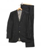 BLACK LABEL CRESTBRIDGEブラックレーベル クレストブリッジ）の古着「シャドーチェックセットアップスーツ」｜ブラック