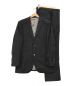 BLACK LABEL CRESTBRIDGE（ブラックレーベル クレストブリッジ）の古着「シャドーチェックセットアップスーツ」｜ブラック