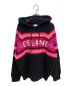 CELINE（セリーヌ）の古着「22AW フード付きセーター / リブ編みウール」｜ブラック