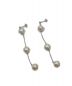 Enasoluna（エナソルーナ）の古着「Micro heart pearl earrings」