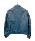 WACKO MARIA (ワコマリア) ステアハイドライダースジャケット ブルー サイズ:L：32800円
