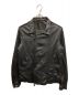 GIORGIO BRATO (ジョルジョブラッド) レザージャケット ブラック サイズ:44：9800円