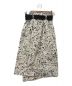 CHONO (チョノ) ベルテッドラップスカート ホワイト サイズ:38：5800円