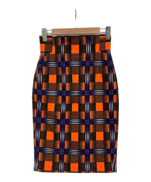 FACETASM（ファセッタズム）FACETASM (ファセッタズム) チェックタイトスカート サイズ:SIZE 1の古着・服飾アイテム
