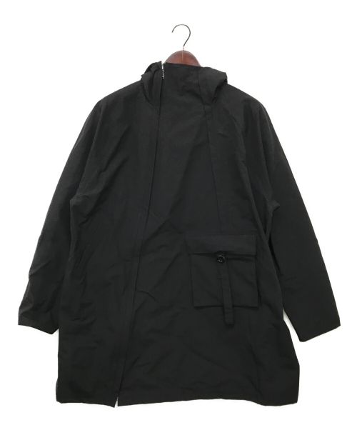 ADEAM（アディアム）ADEAM (アディアム) レイン ウォータープルーフ ジャケット ブラック サイズ:Sの古着・服飾アイテム