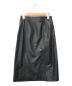BURBERRY LONDON (バーバリー ロンドン) ラムレザータイトスカート ブラック サイズ:38：8800円