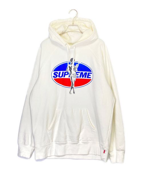 SUPREME（シュプリーム）SUPREME (シュプリーム) Dynamite Hooded Sweatshirt ホワイト サイズ:Lの古着・服飾アイテム