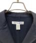 COMME des GARCONS SHIRT (コムデギャルソンシャツ) 製品洗い比翼ウールジャケット ネイビー サイズ:S：12000円