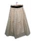COEL (コエル) オリジナルジャガードボーダースカート アイボリー サイズ:38：6000円