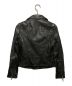 ALL SAINTS (オールセインツ) レザーライダースジャケット ブラック サイズ:EU36　UK3 US4：15800円