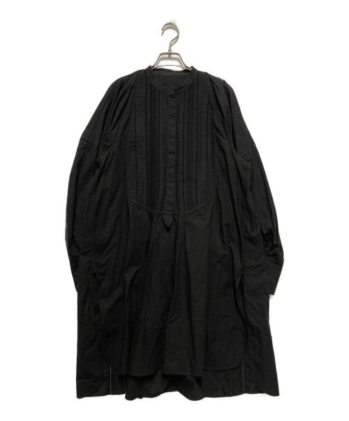 pheeta（フィータ）pheeta (フィータ) コットンバンドカラーシャツ ブラック サイズ:不明の古着・服飾アイテム