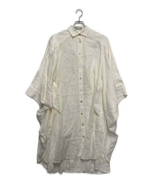 palmer//harding（パルマーハーディング）palmer//harding (パルマーハーディング) シャツワンピース ホワイト サイズ:XSの古着・服飾アイテム