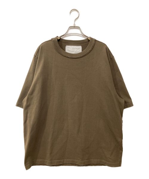 CAMIEL FORTGENS（カミエルフォートヘンス）CAMIEL FORTGENS (カミエルフォートヘンス) Tシャツ ブラウン サイズ:Mの古着・服飾アイテム