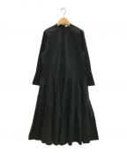 Uhrウーア）の古着「Multi Pleated Dress」｜ブラック