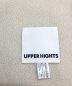 upper hights (アッパーハイツ) カシミヤストール ホワイト サイズ:-：12800円