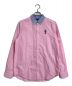 RALPH LAUREN（ラルフローレン）の古着「ポロベアシャツ」｜ピンク