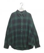 THE SHINZONEザ シンゾーン）の古着「チェックシャツ」｜グリーン